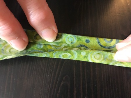 Clothespin Apron - both sides folded in to the center