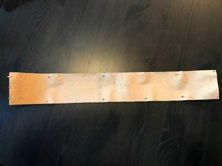 Clothespin Apron - cut out first tie and repeat