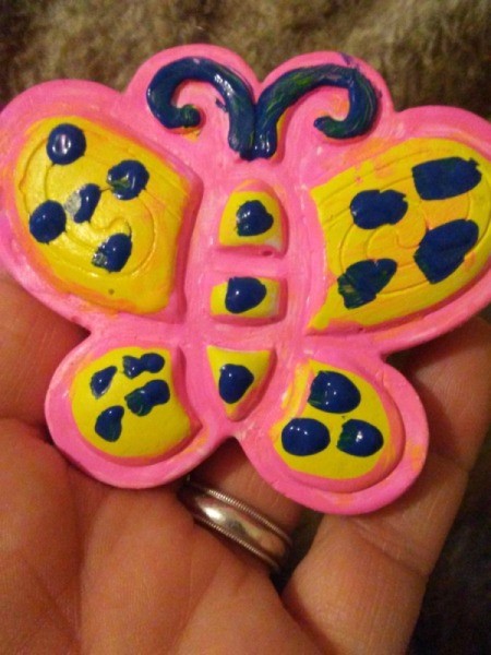 My Dollar General Butterfly - dots added