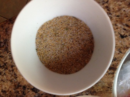 Sea Bass spices for marinade
