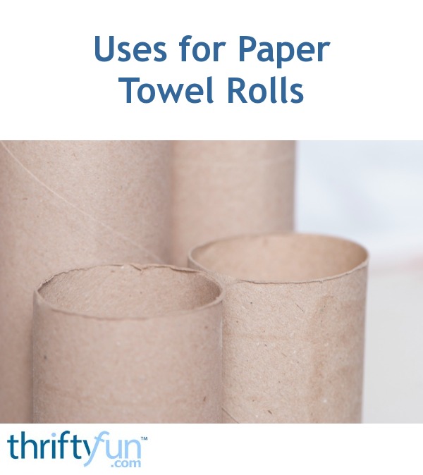 Uses for Paper Towel Rolls ThriftyFun