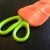 Felt Carrot Scissors Holder