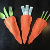Uses for a Felt Carrot Pocket