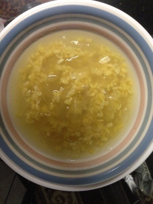 Mung Bean with Aloe Vera Dessert