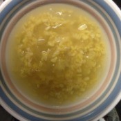 Mung Bean with Aloe Vera Dessert