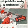 Value of a 1954 Homko Remote Controlled Reel Mower - ad photo
