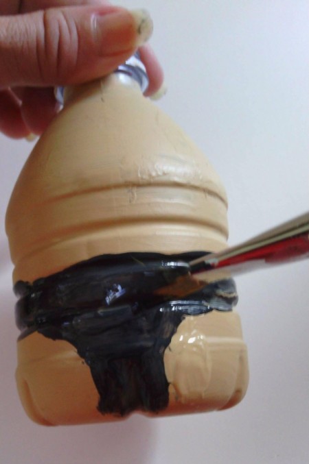 Sumo Wrestler Salt and Pepper Shakers - painting Mawashi black