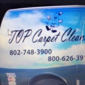 Catchy Phrase for Carpet Cleaning Business - side of cleaning van
