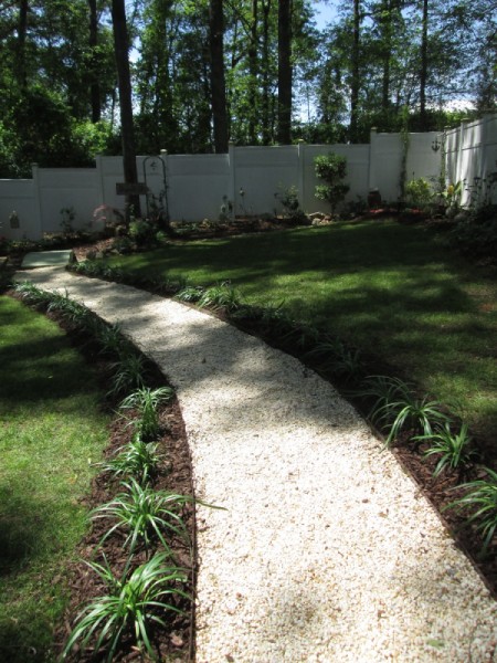 Making An Easy Garden Path