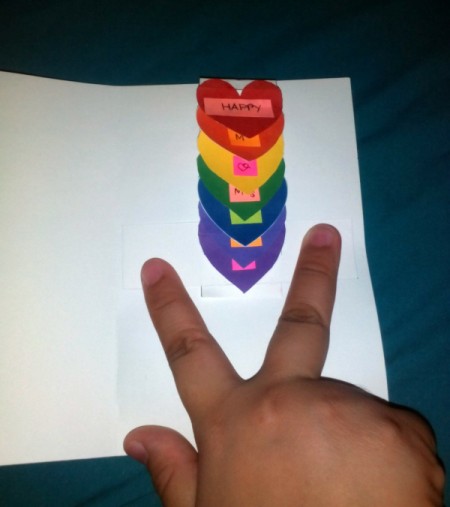 Mother's Day Surprise Greeting Card - attach to the card