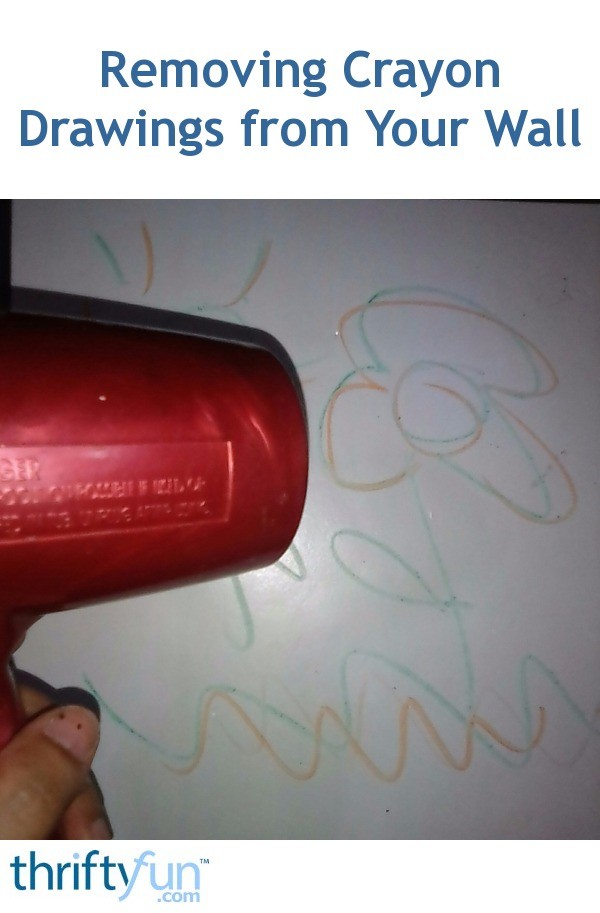 Removing Crayon Drawings from your Wall ThriftyFun