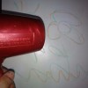 Removing Crayon Drawings from Your Wall - using hair dryer on drawings