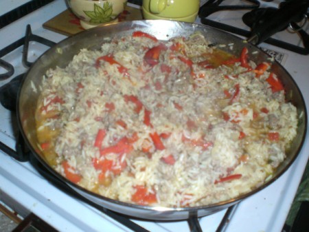 Unstuffed Peppers ready to serve