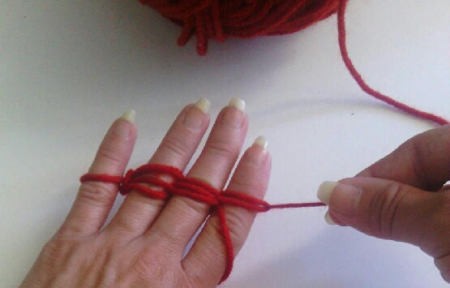 Finger Knit Headband - snug it up