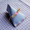 Easy Elegant Paper Party Favours - finished blue paper candy filled favor