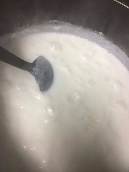 stirring Rice Pudding