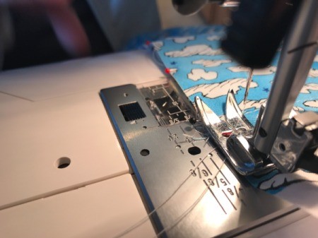 Book Pocket Pillow - Machine baste.