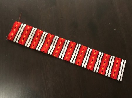 Book Pocket Pillow - with right sides together sew one short side and the long side, turn right side out, turn in the 1/2 inch seam allowance on the open end and pin