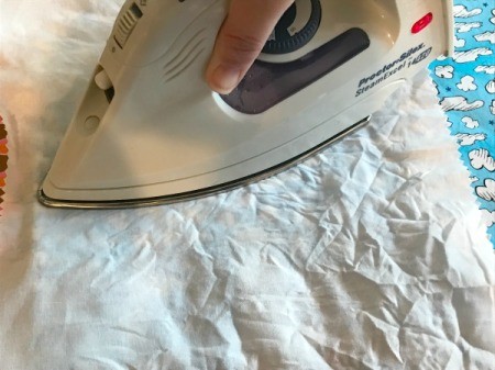 Book Pocket Pillow - iron on per instructions