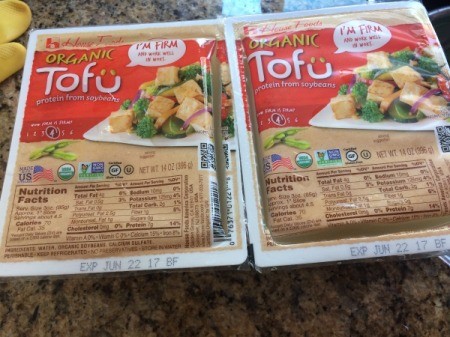 Crispy Fried Tofu with Scallions
