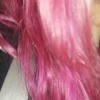 Toning Down Dyed Hair - bright pink hair
