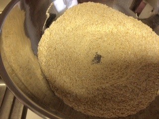 oatmeal flour in bowl