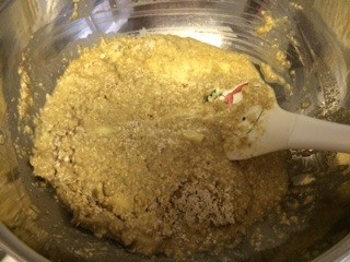 mixing wet and dry ingredients