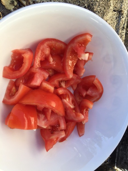 chopped tomatoes