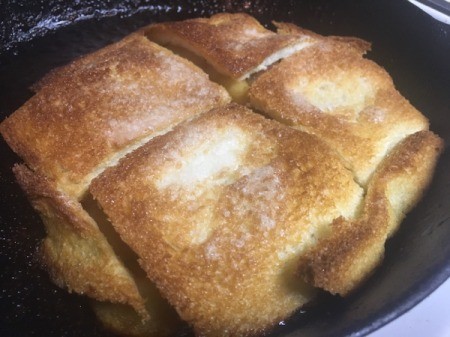 baked One Pan Apple Charlotte