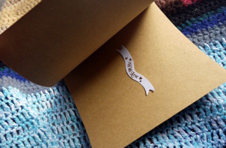 Bunting Greetings Card - and to the inside