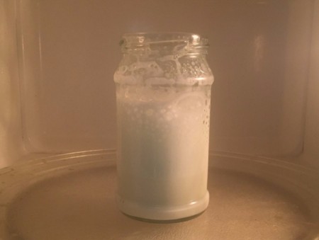 Frothed Milk in a Jar | ThriftyFun