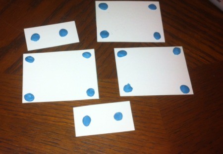 Handmade Labels for Storage Containers and Drawers - add poster putty to back