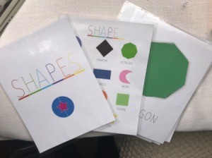 Hands-on Interactive Learning Shapes - shape printouts