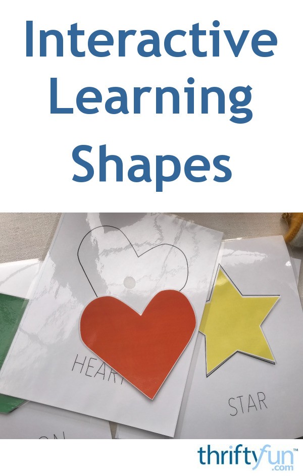 Making Hands-on Interactive Learning Shapes | ThriftyFun