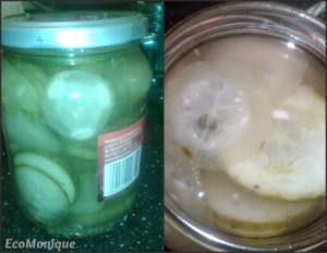 Spicy Pickled Cucumbers