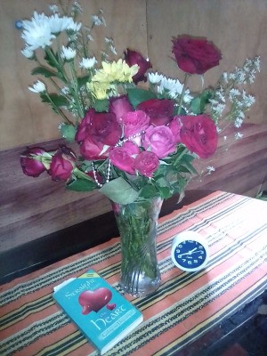 A beautiful bunch of flowers for Mother's Day.