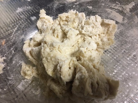 Soft Flatbread dough in bowl