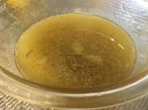 Chicken Stock in bowl