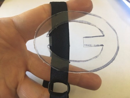 DIY Bra Strap Hider - sliding straps in place