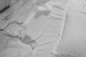 Messy Sheets on Pillow-top Mattress