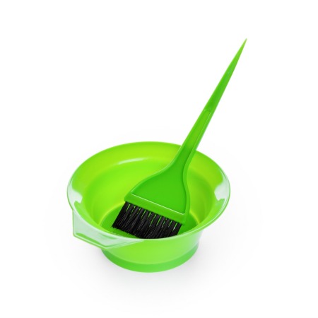 Hair Dye Brush and Container