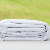 Folded Bed Sheets
