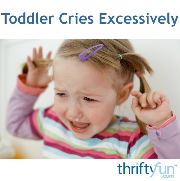 Toddler Cries Excessively ThriftyFun