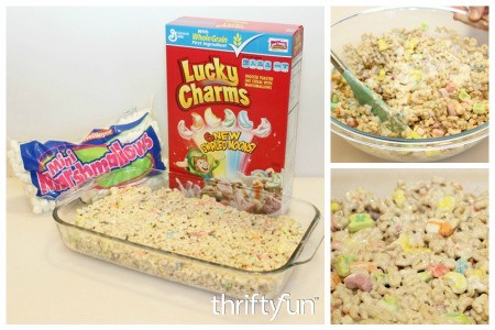 Lucky Charms Cereal Treats Recipe