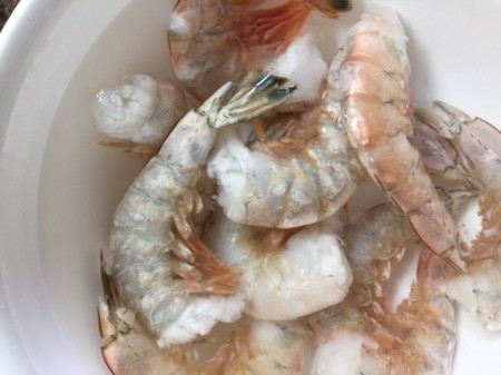 shrimp in bowl
