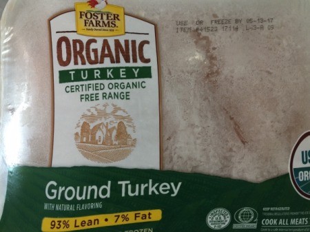 Ground Turkey package