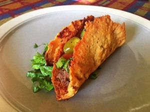 cheese Tacos on plate