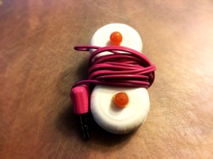 Contact Lens Case as Earbud Headphones Case