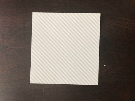 Father's Day Money Holder Card - cut out a 4 x 4 inch square of paper for the tie