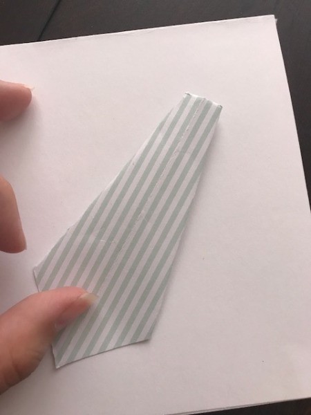 Father's Day Money Holder Card - flip over and fold the sides in one more time to the center